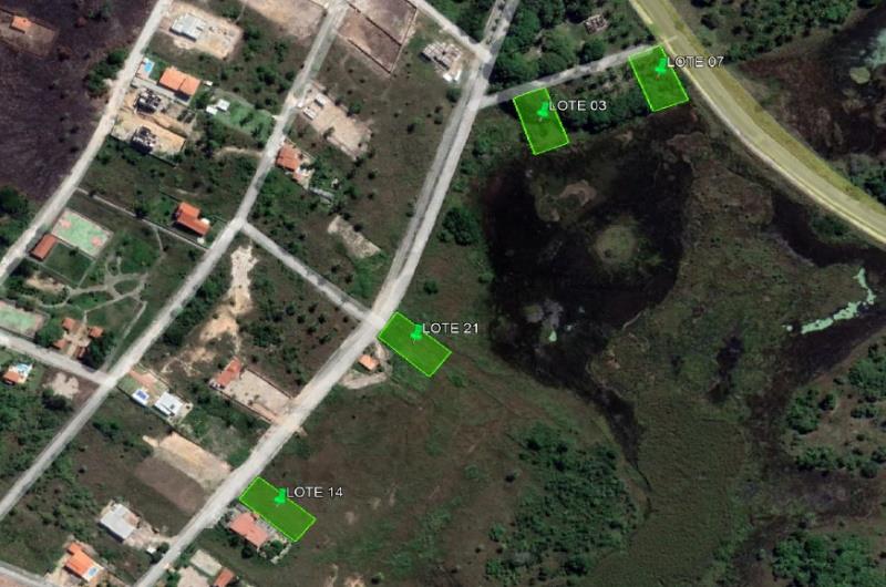 Lote de terreno n° 14, da Quadra M, com área total de 900,00 m², localizado no Loteamento "Porto Summer", na cidade de Ipojuca, PE