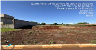 LOTE URBANO N° 04 da quadra 16, área de 800,00m² situado no Distrito de Bom Princípio, TOLEDO/PR.