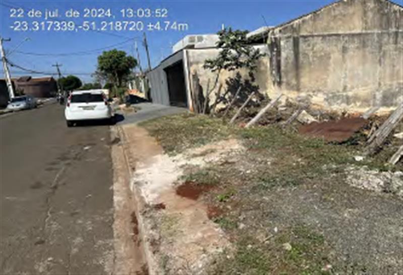 Terreno, sem benfeitorias, com área de 360,00 m2, situado no Jardim Sabará III, Londrina,PR.